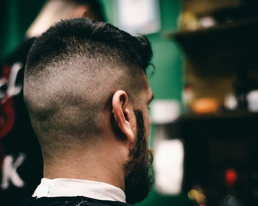 Coupe homme réalisée chez Royal Barber Agdal Rabat