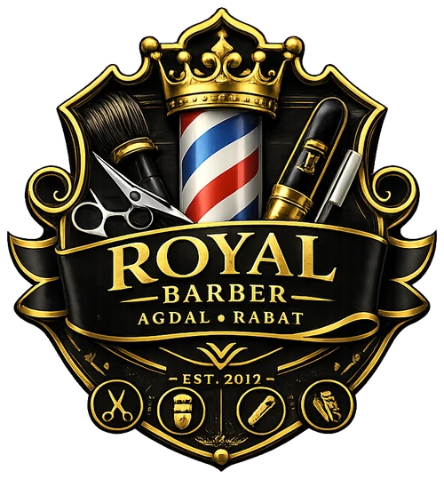 Blason Royal Barber Agdal Rabat